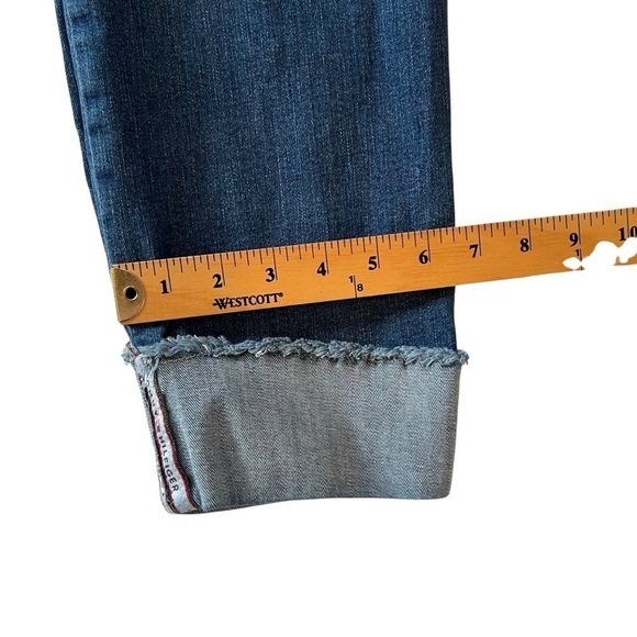 TOMMY HILFIGER Women's Skinny Blue Jeans Size 12 - Picture 13 of 13